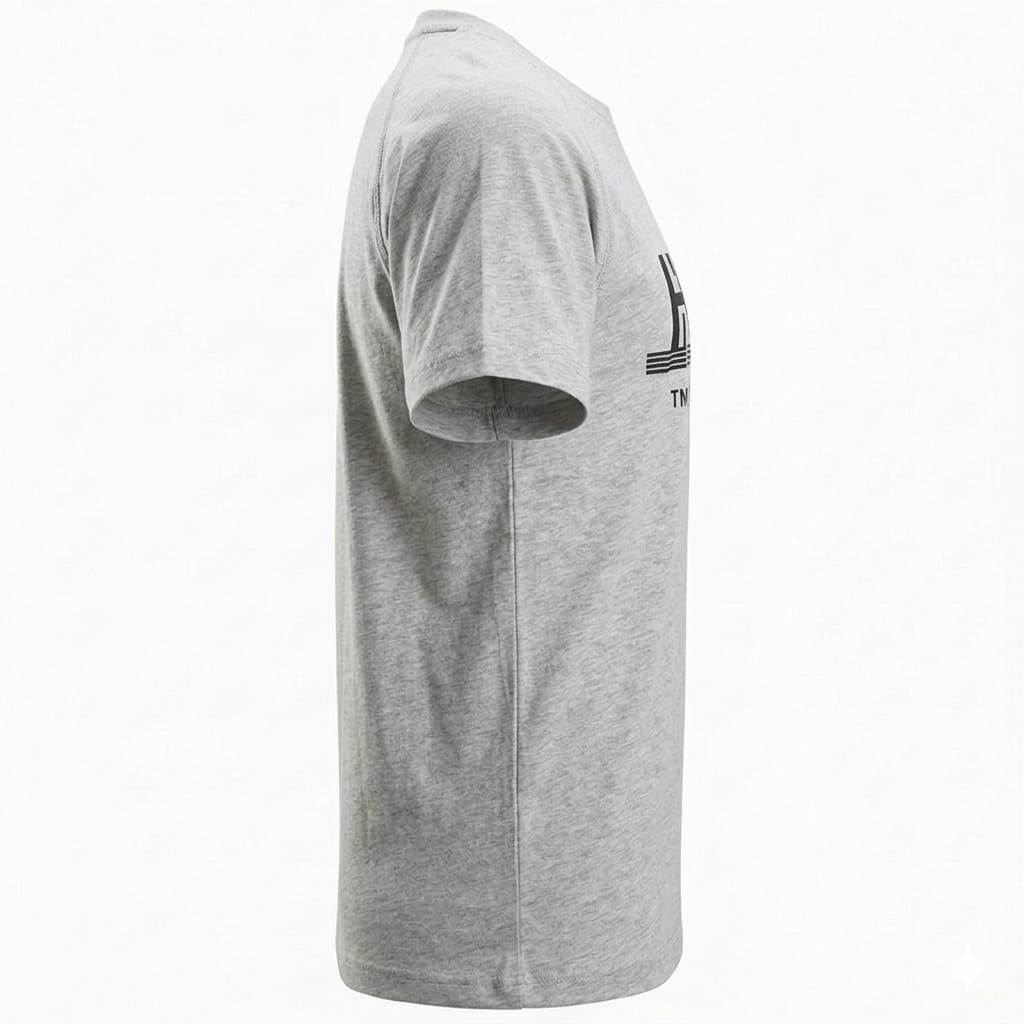 T-shirt Demi Manche – Snickers WORKWEAR – Grey – Image 3