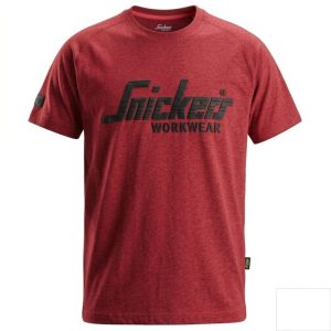 T-shirt Demi Manche – Snickers WORKWEAR – Rouge