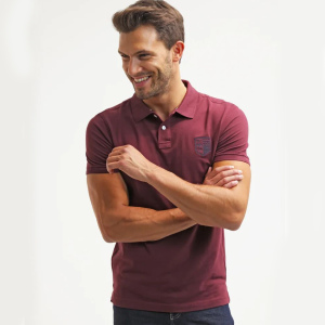 Polo – Pier One – Pour Homme – Bordeaux