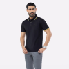 Polo Identic Basic – Manches Courtes – Black