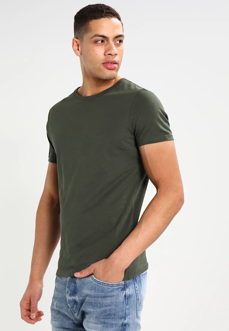 T-Shirt Pier One Basic – Khaki 0