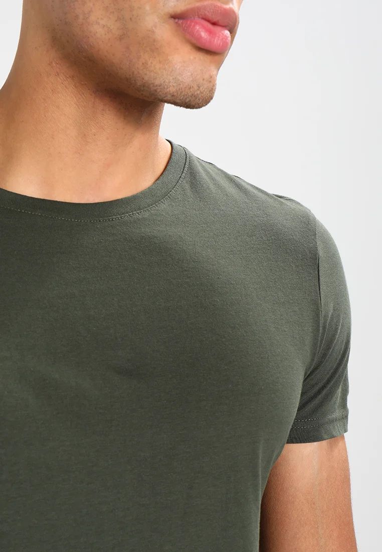 T-Shirt Pier One Basic – Khaki 3 T-Shirt Pier One Basic – Khaki 3