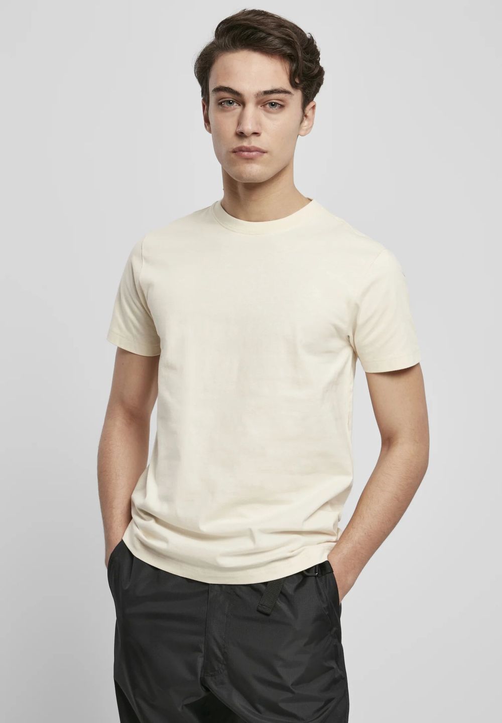 T-shirt - Pier One - Basic - Pour Homme - WhiteSand – Image 2