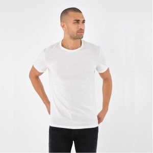 T-shirt - Pier One - Basic - Pour Homme - Blanc