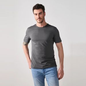 T-shirt - Pier One - Basic - Pour Homme - Forged Iron