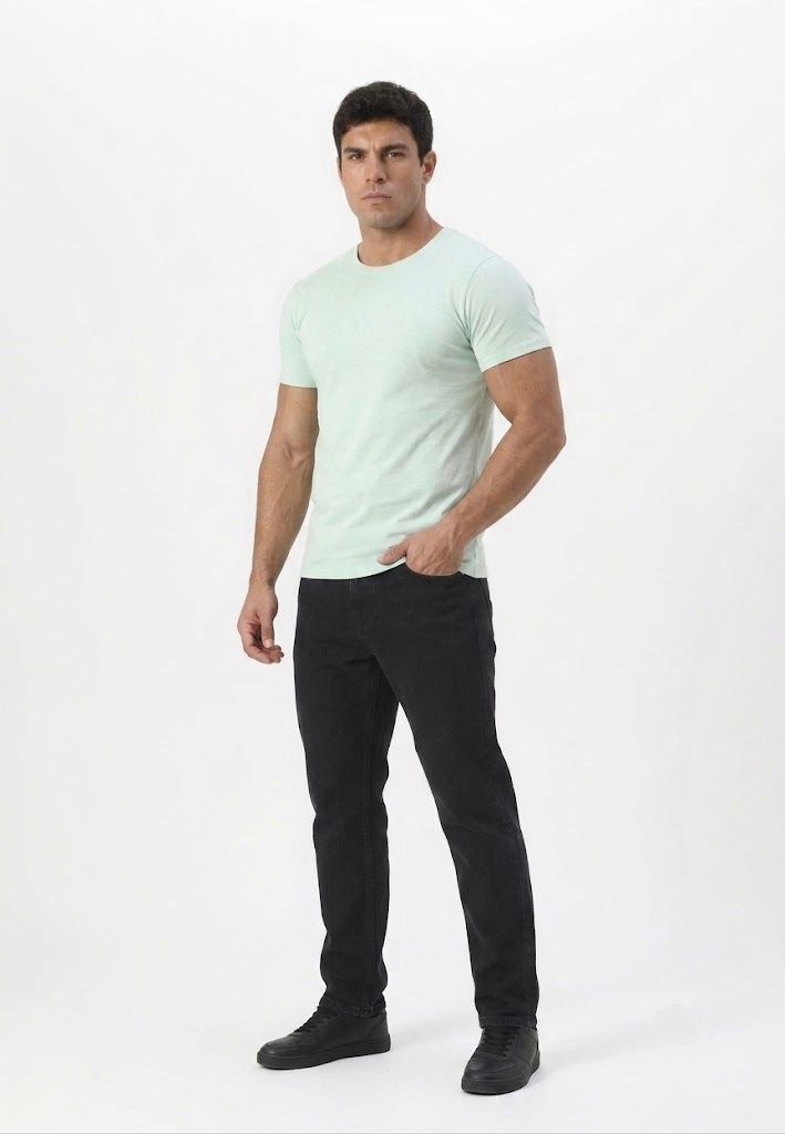 T-Shirt Pier One Basic – Turquois 2