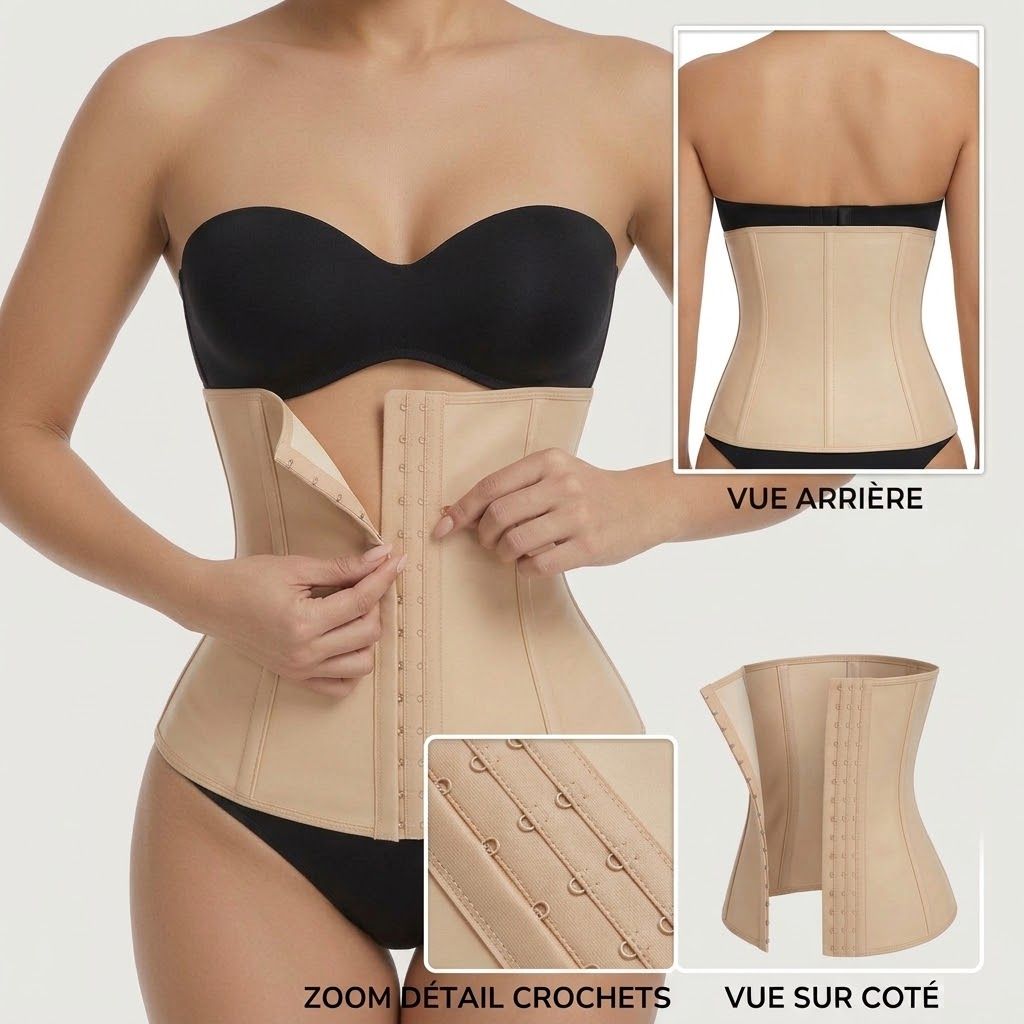 Gaine Amincissante Ann Chery En Latex - 2025 - Beige – Image 2