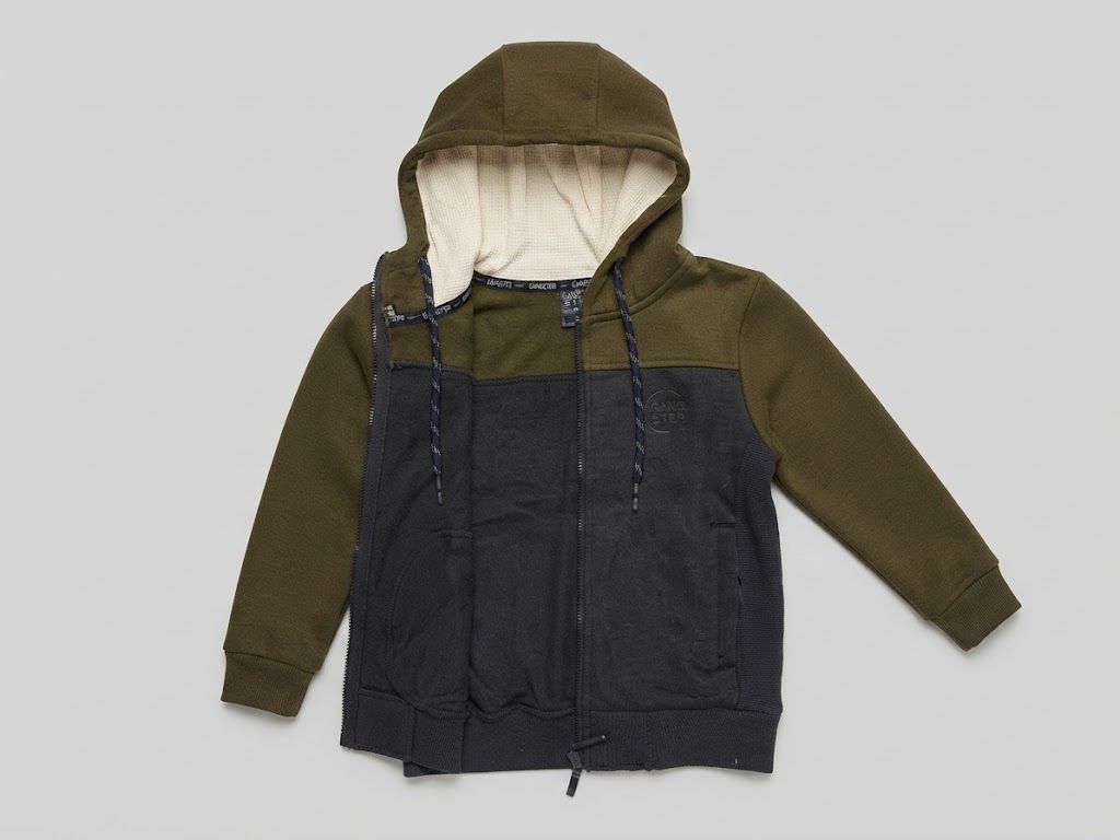 Ensemble Survêtement Gangster Pour Enfant - Vert Olive – Image 5