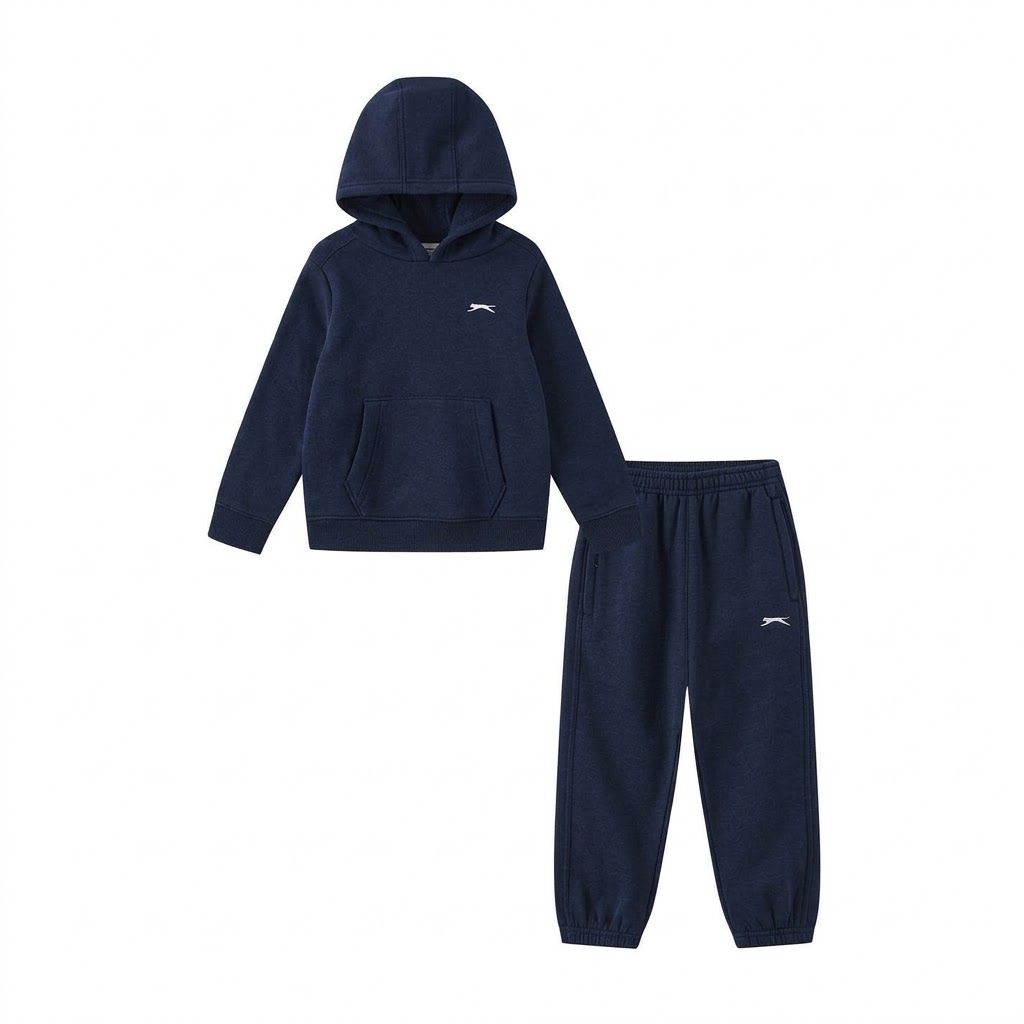Ensemble Survêtement Slazenger Pour Enfant - Navy – Image 2